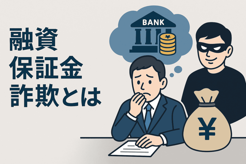 融資保証金詐欺とは