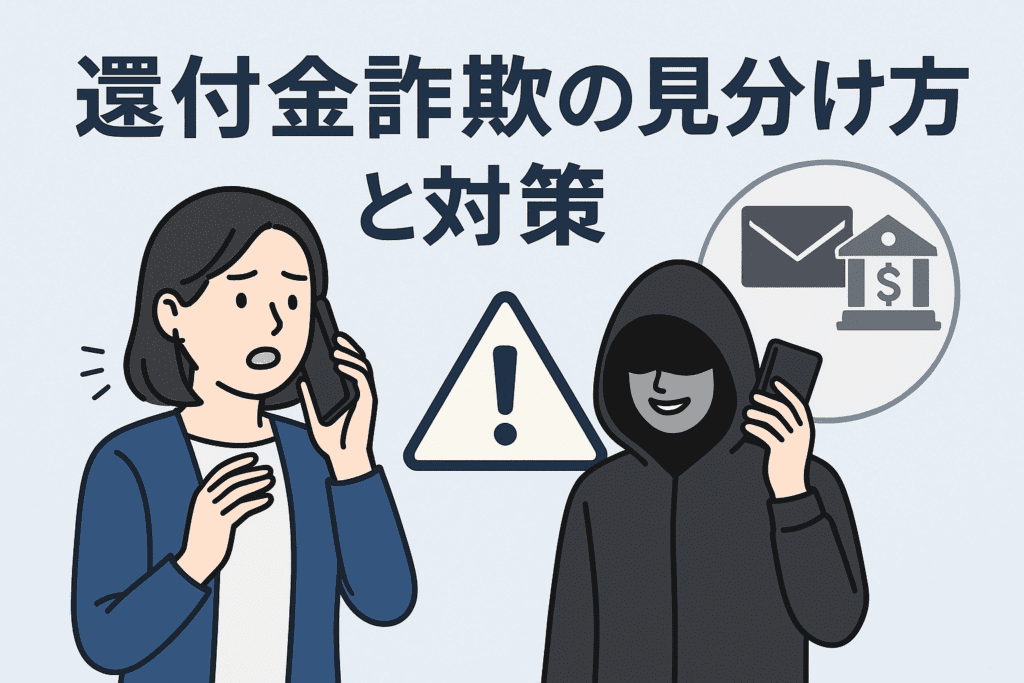還付金詐欺の見分け方と対策