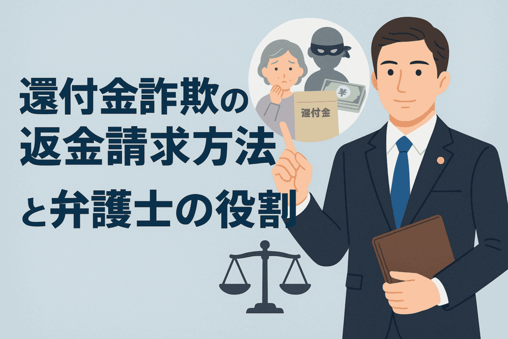 還付金詐欺の返金請求方法と弁護士の役割