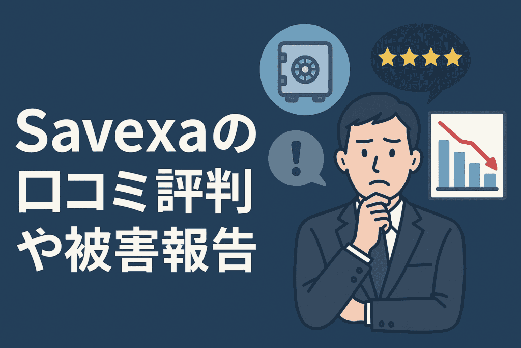 Savexaの口コミ評判や被害報告