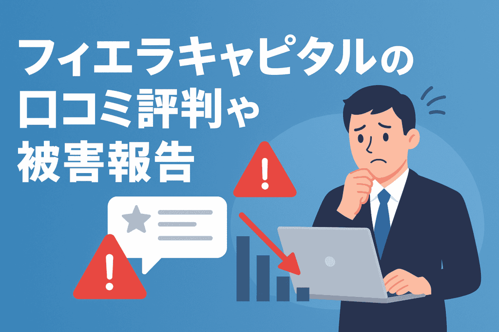 フィエラキャピタルの口コミ評判や被害報告
