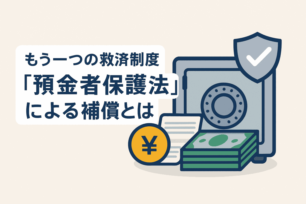 もう一つの救済制度「預金者保護法」による補償とは