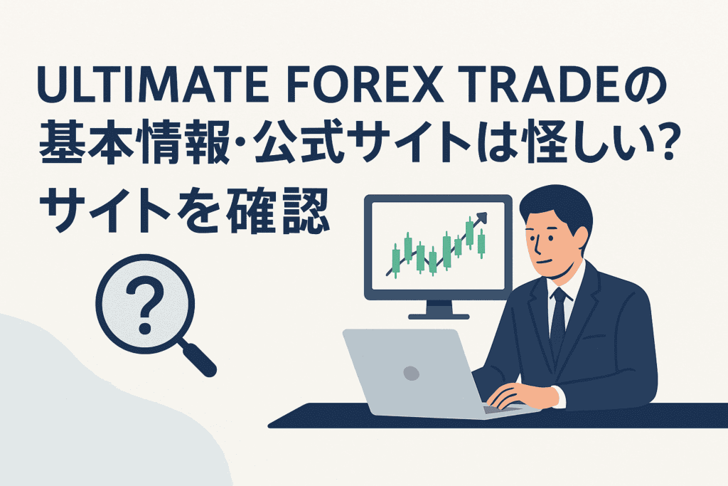 ULTIMATE FOREX TRADEの基本情報・公式サイトは怪しい？サイトを確認
