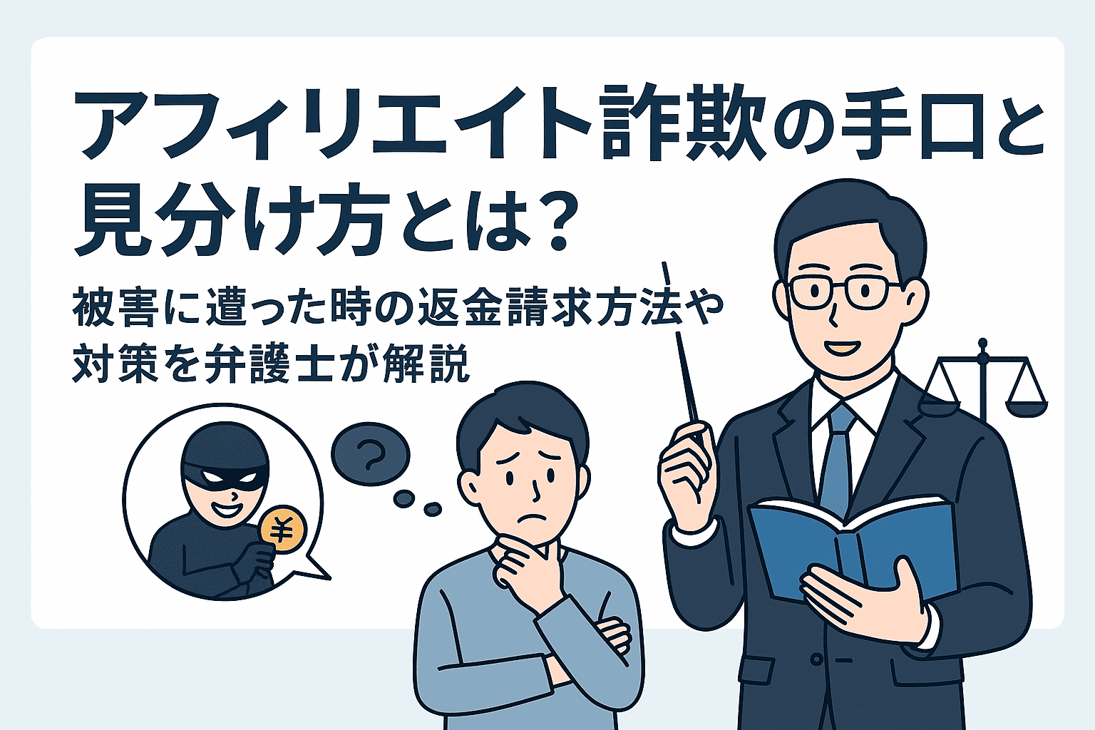 アフィリエイト詐欺の手口と見分け方とは？被害に遭った時の返金請求方法や対策を弁護士が解説