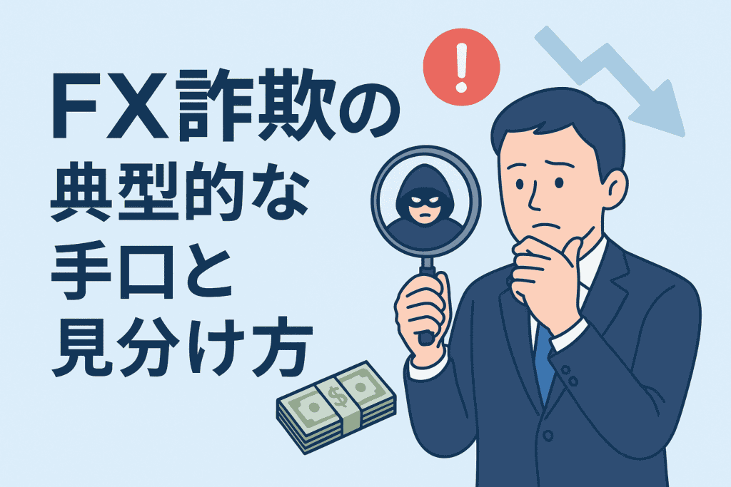 FX詐欺の典型的な手口と見分け方