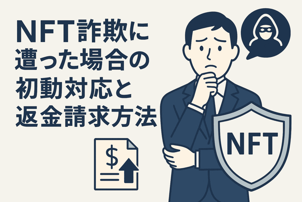 NFT詐欺に遭った場合の初動対応と返金請求方法
