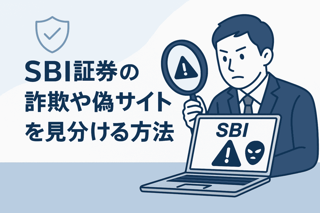 SBI証券の詐欺や偽サイトを見分ける方法