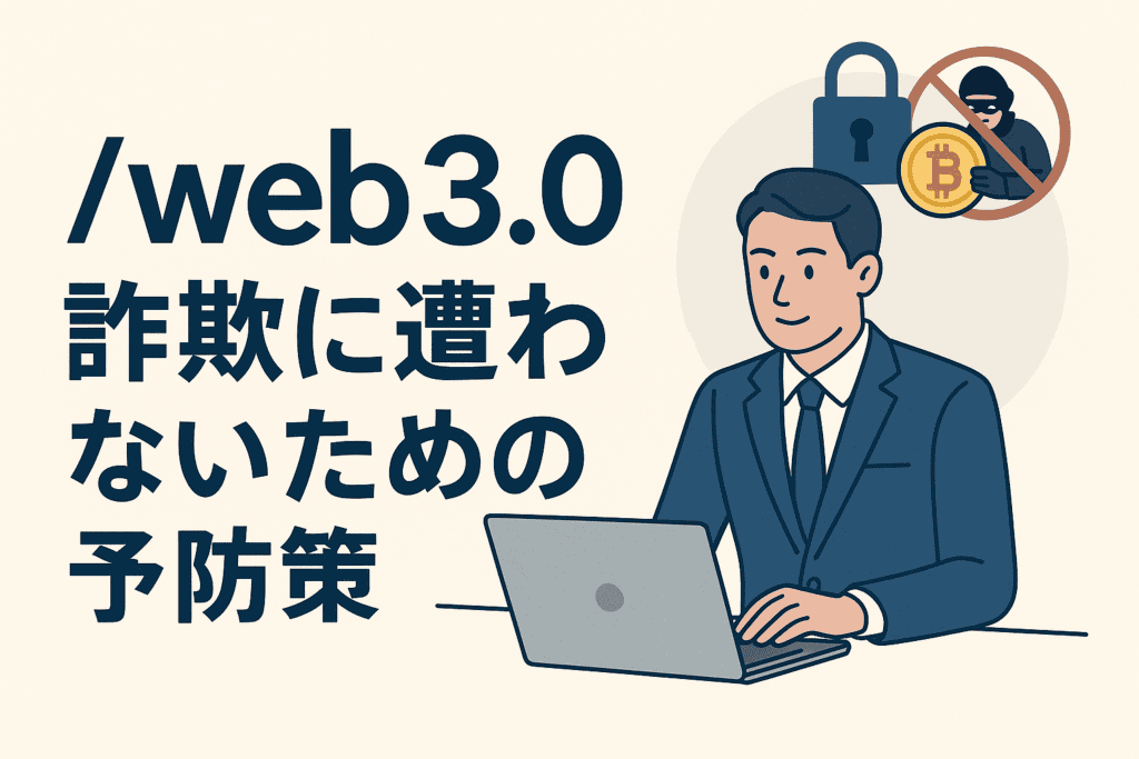 web3.0詐欺に遭わないための予防策