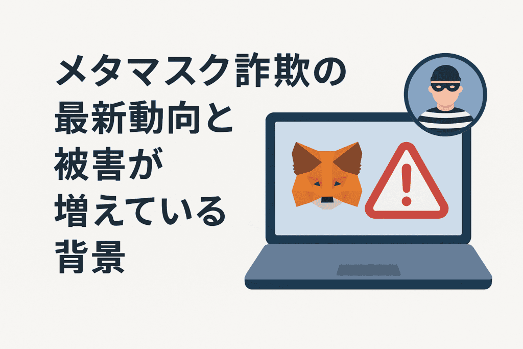 メタマスク詐欺の最新動向と被害が増えている背景