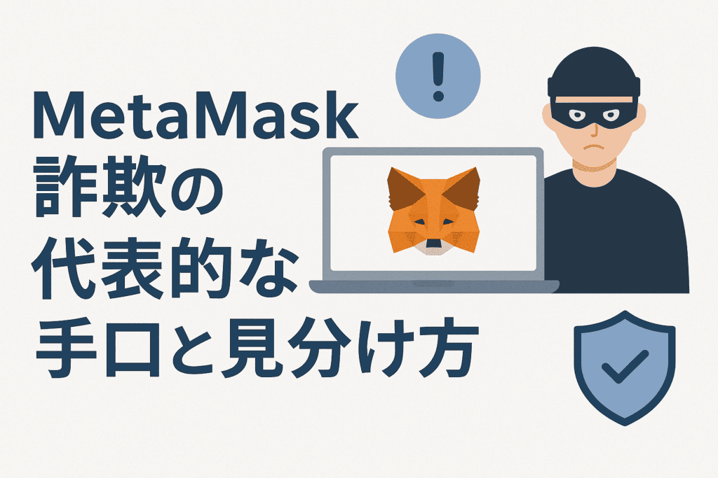 MetaMask詐欺の代表的な手口と見分け方