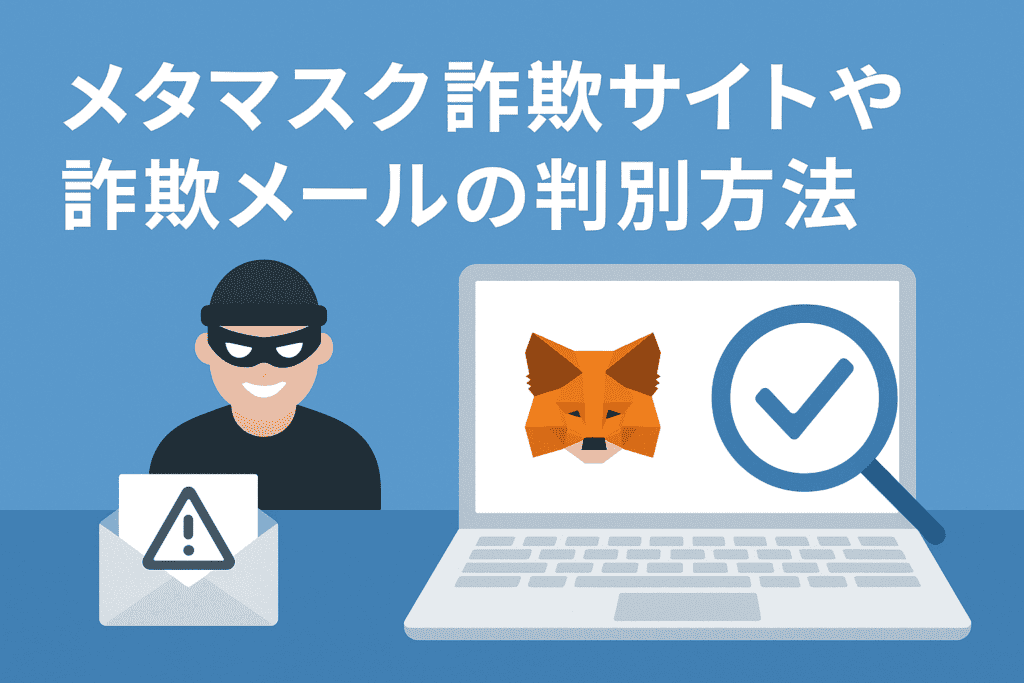 メタマスク詐欺サイトや詐欺メールの判別方法