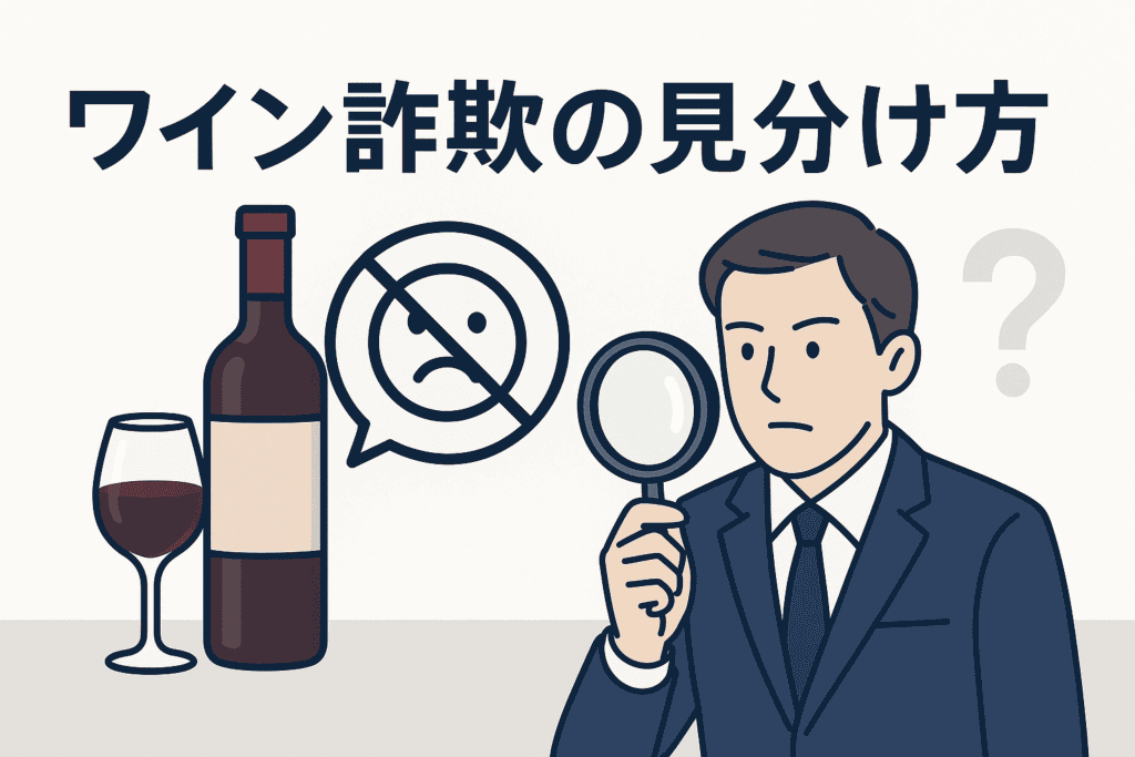 ワイン詐欺の見分け方