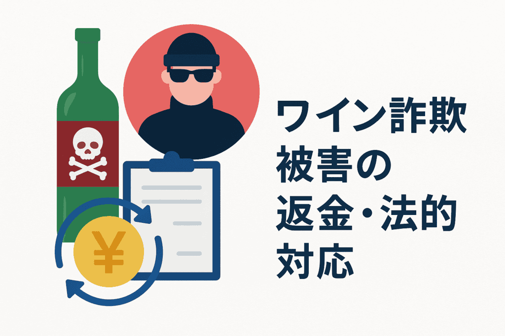 ワイン詐欺被害の返金・法的対応