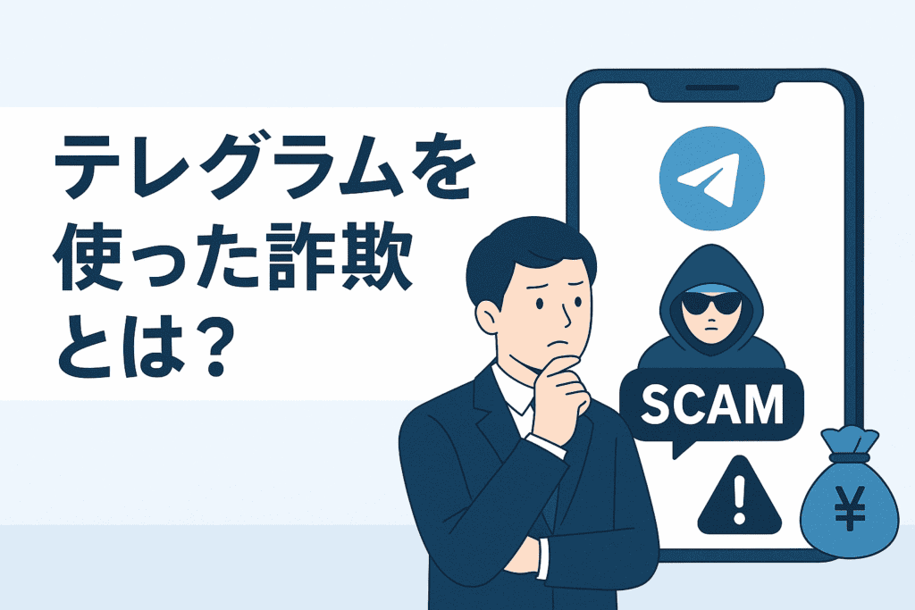 テレグラムを使った詐欺とは？