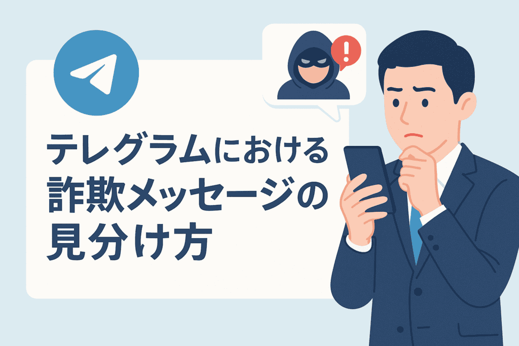 テレグラムにおける詐欺メッセージの見分け方