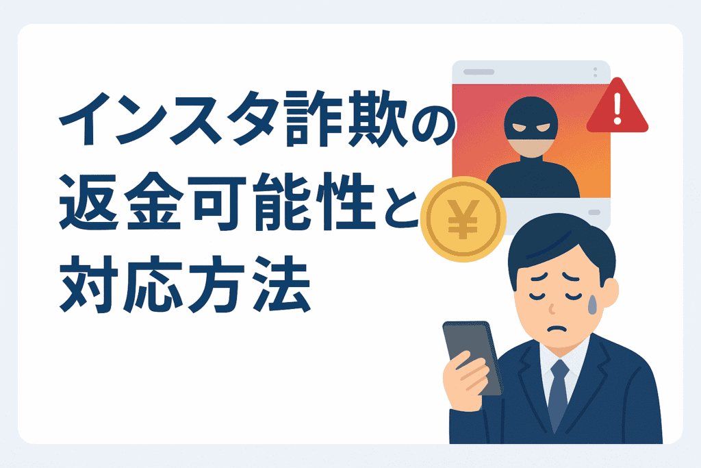 インスタ詐欺の返金可能性と対応方法