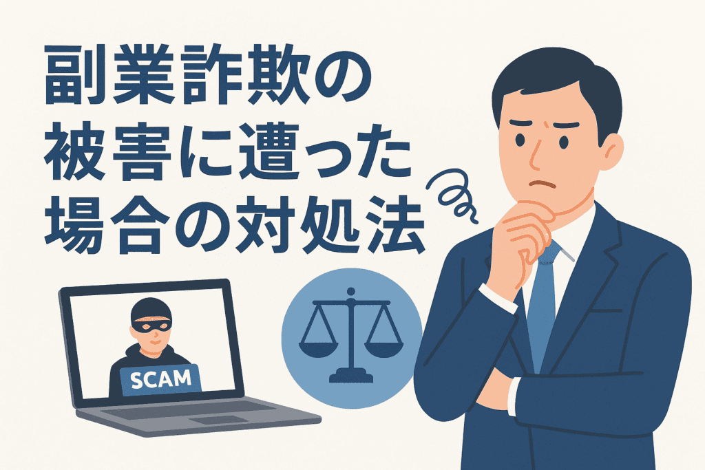 副業詐欺の被害に遭った場合の対処法
