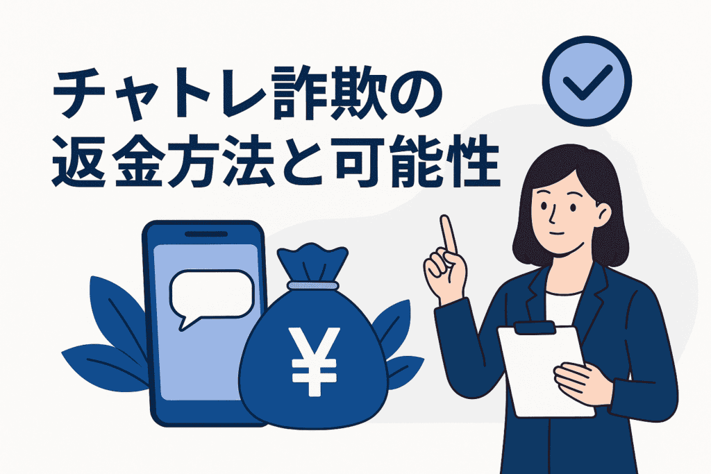 チャトレ詐欺の返金方法と可能性