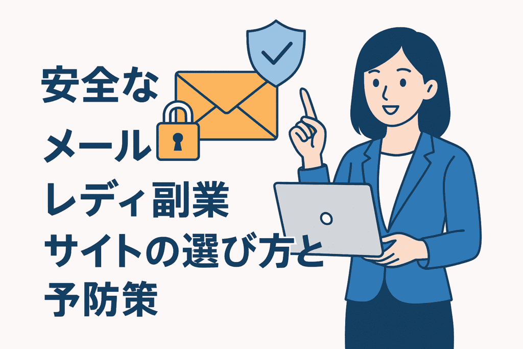 安全なメールレディ副業サイトの選び方と予防策