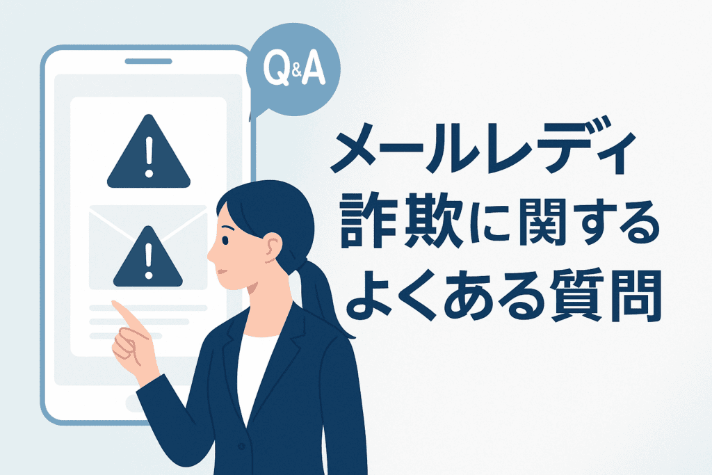 メールレディ詐欺に関するよくある質問