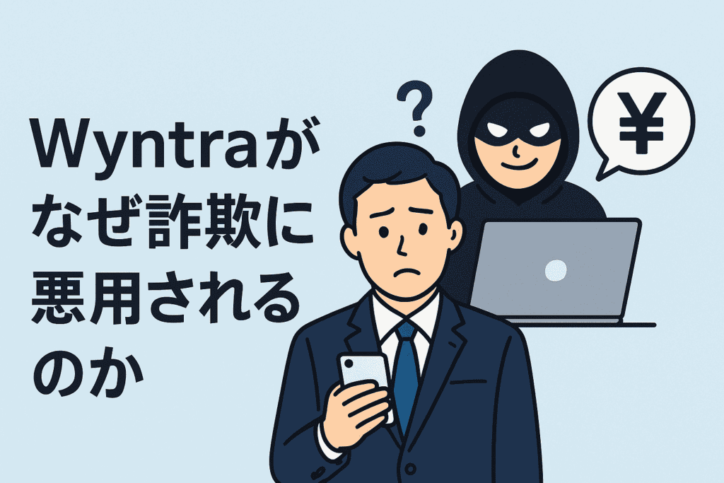 Wyntraがなぜ詐欺に悪用されるのか