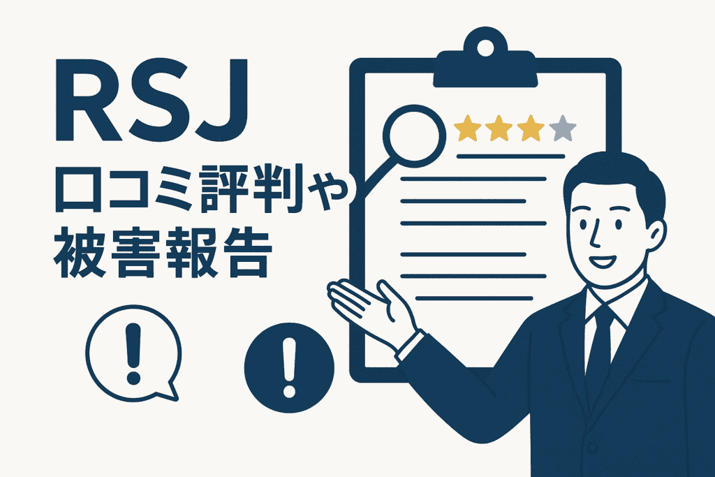 RSJの口コミ評判や被害報告