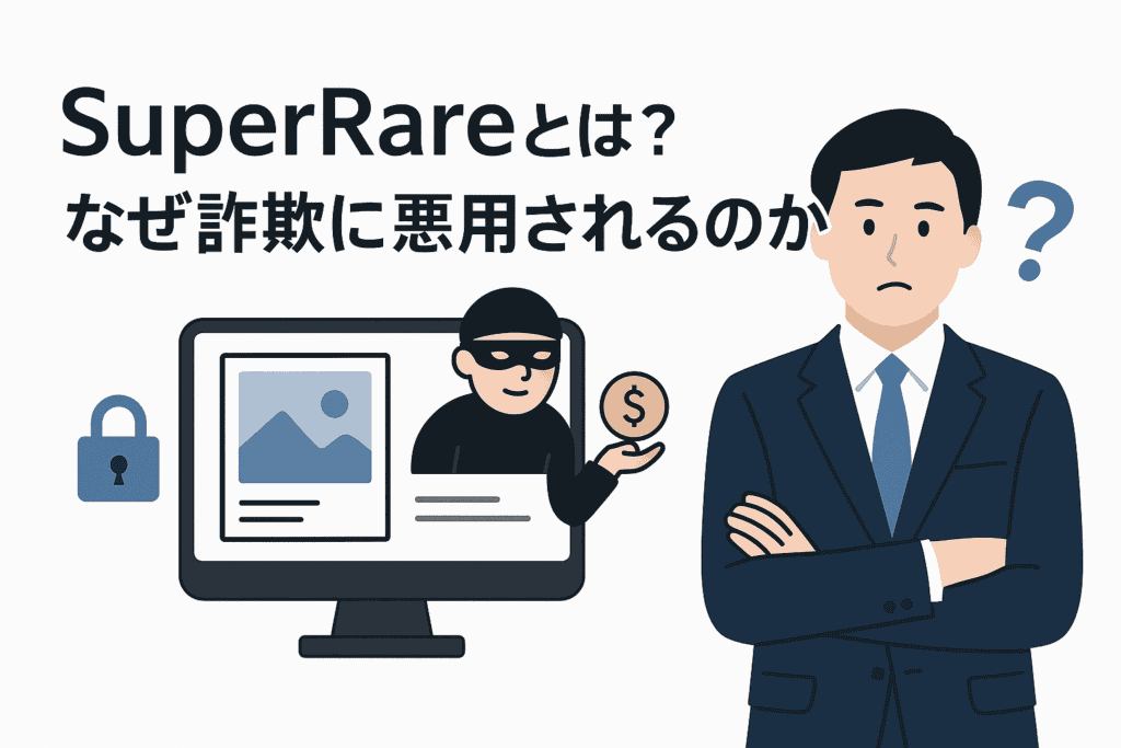 SuperRareとは?なぜ詐欺に悪用されるのか