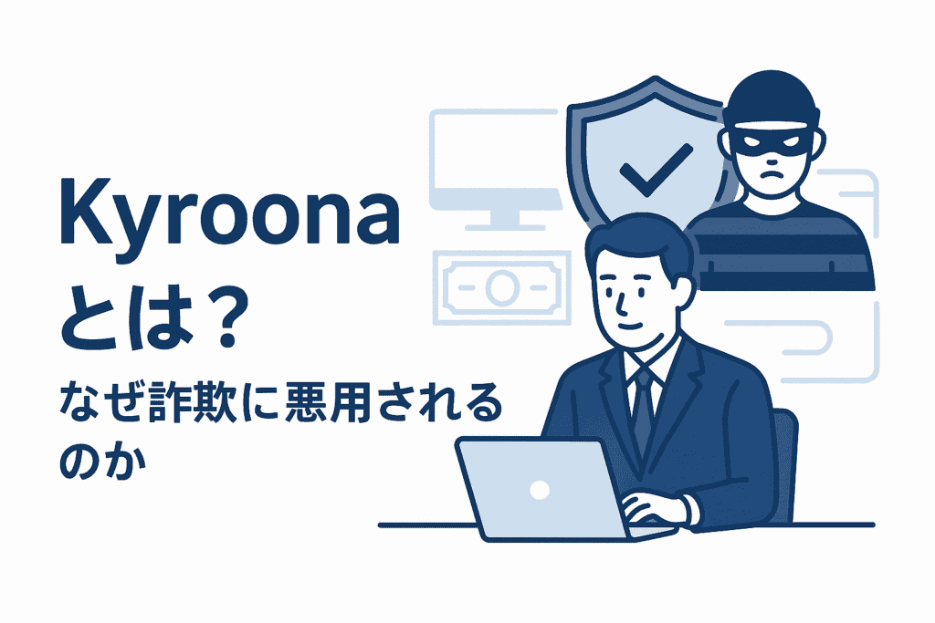 Kyroonaとは?なぜ詐欺に悪用されるのか