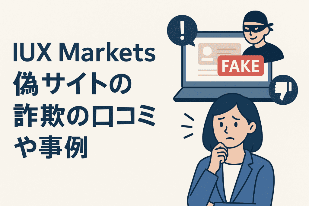 IUX Markets偽サイトの詐欺の口コミや事例
