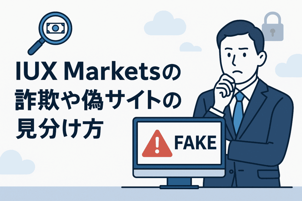 IUX Marketsの詐欺や偽サイトの見分け方