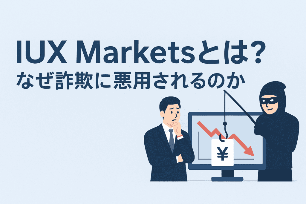 IUX Marketsとは?なぜ詐欺に悪用されるのか