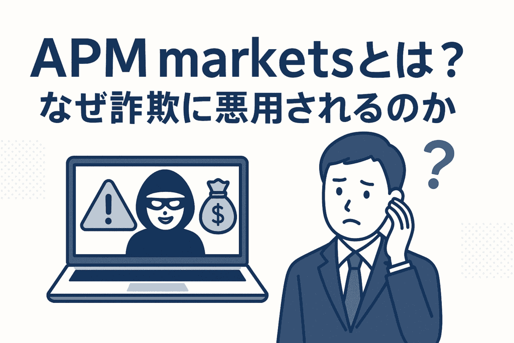 APM marketsとは?なぜ詐欺に悪用されるのか