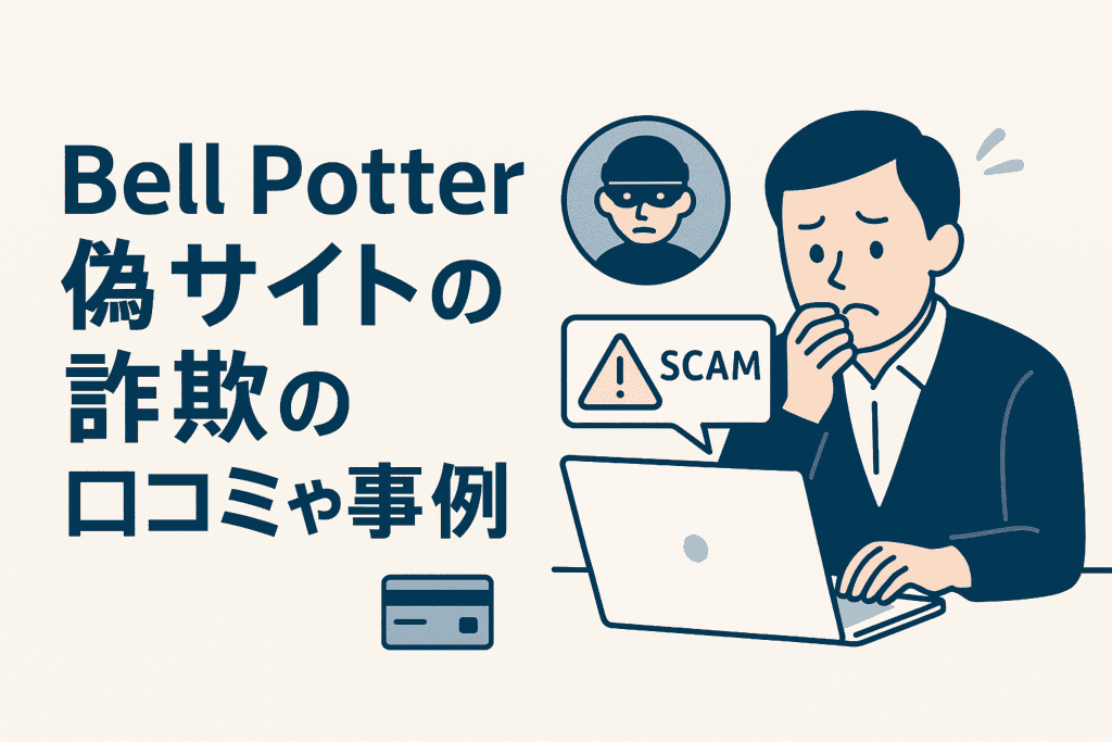 Bell Potter偽サイトの詐欺の口コミや事例