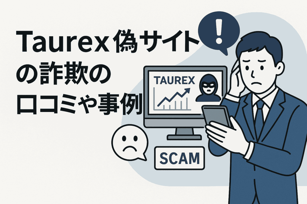 Taurex偽サイトの詐欺の口コミや事例