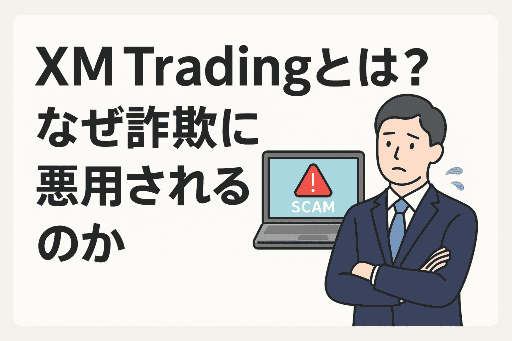 XM Tradingとは?なぜ詐欺に悪用されるのか