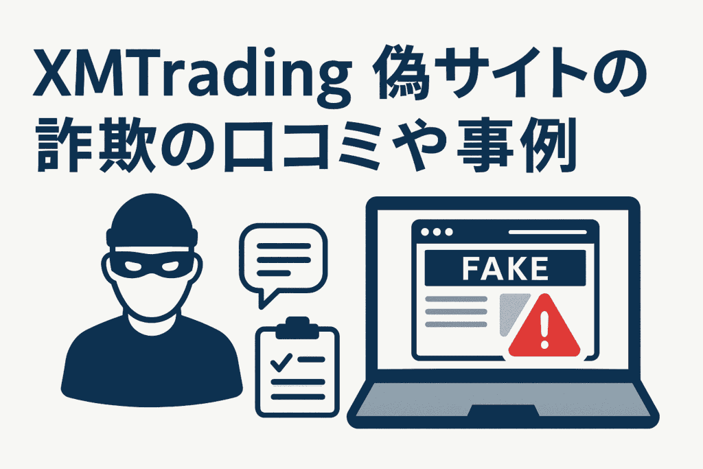 XM Trading偽サイトの詐欺の口コミや事例