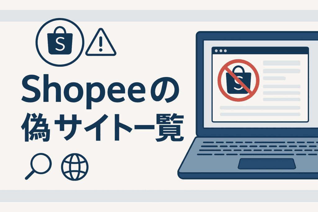 Shopeeの偽サイト一覧