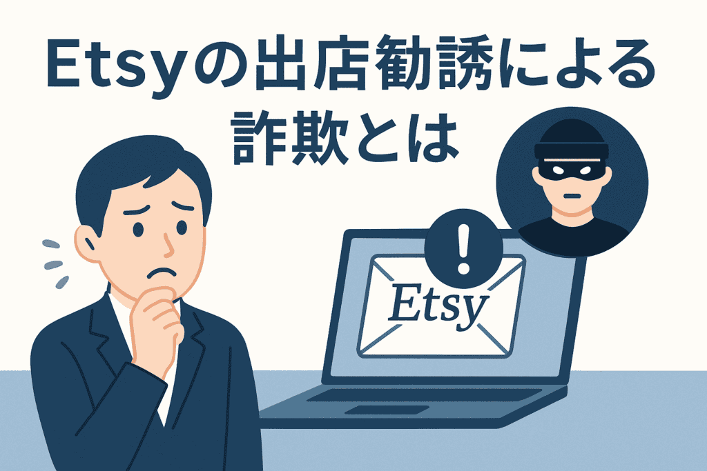 Etsyの出店勧誘による詐欺とは