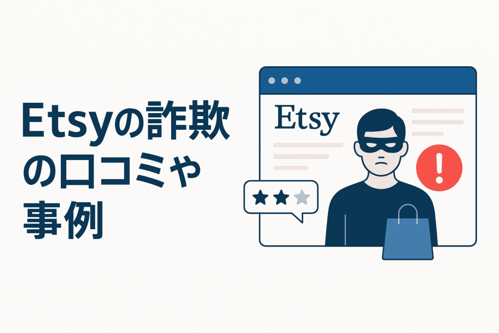 Etsyの詐欺の口コミや事例