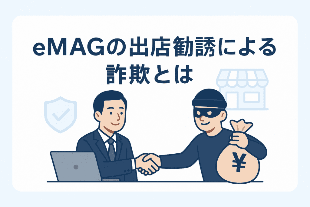eMAGの出店勧誘による詐欺とは