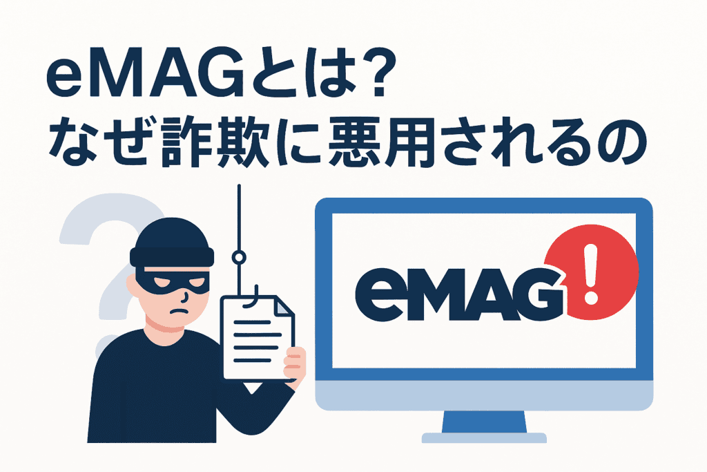 eMAGとは?なぜ詐欺に悪用されるのか