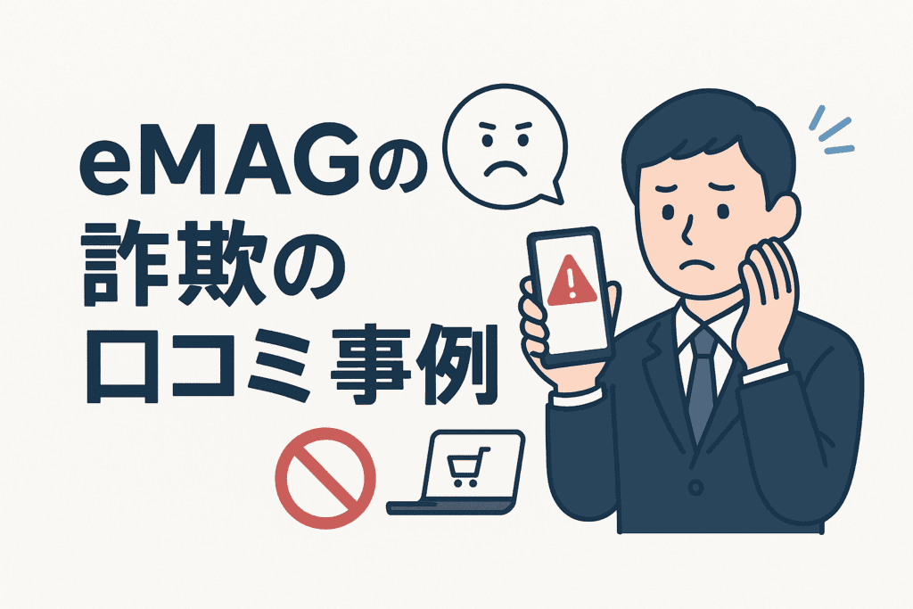 eMAGの詐欺の口コミや事例