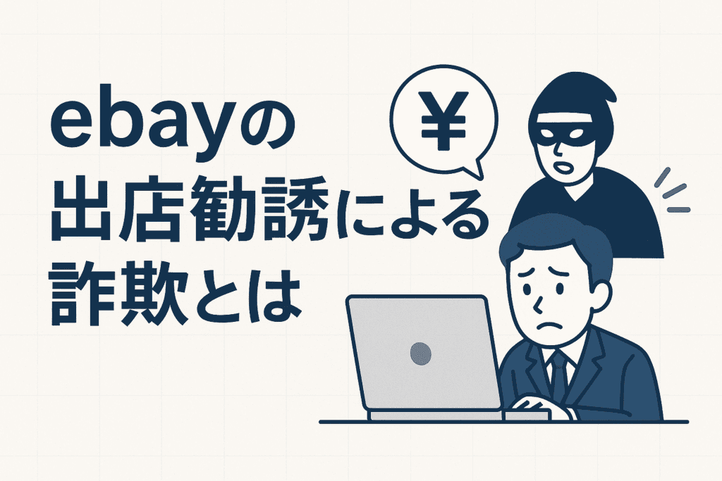 ebayの出店勧誘による詐欺とは