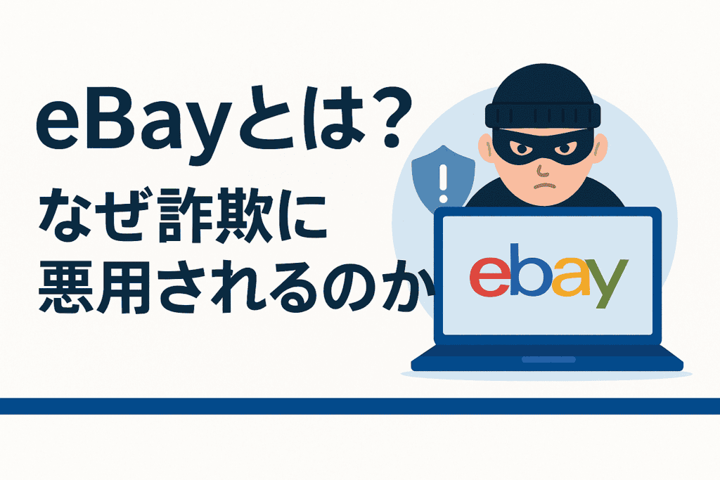 eBayとは？なぜ詐欺に悪用されるのか