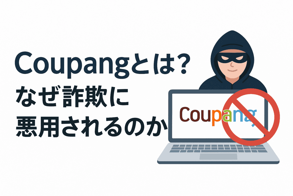 Coupangとは?なぜ詐欺に悪用されるのか