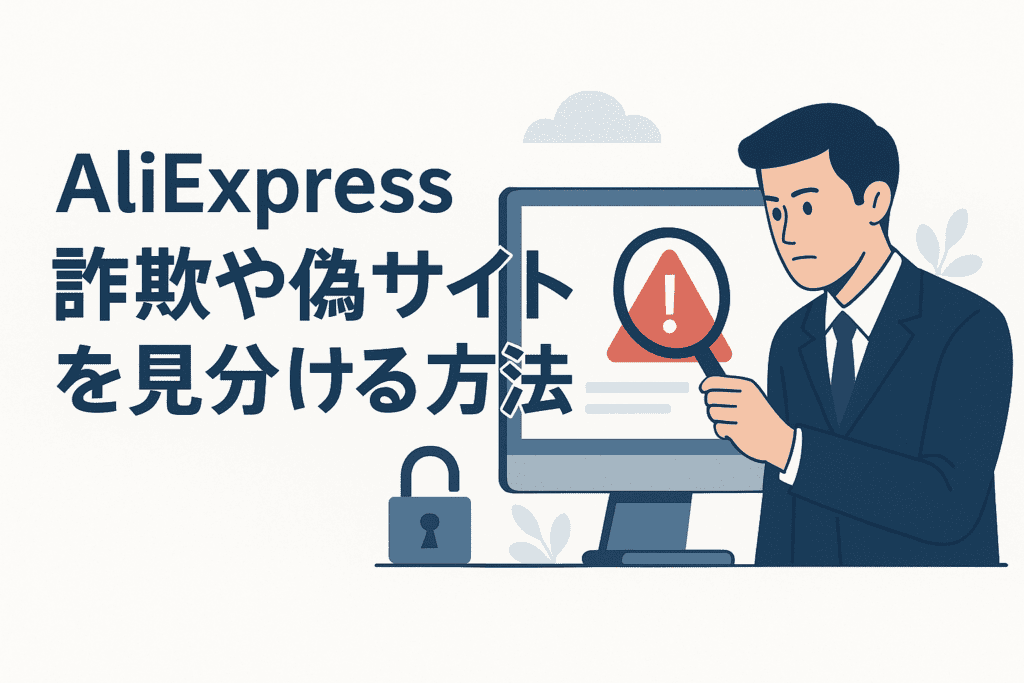 AliExpressの詐欺や偽サイトを見分ける方法