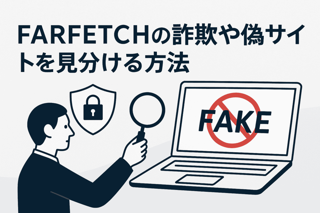 FARFETCHの詐欺や偽サイトを見分ける方法