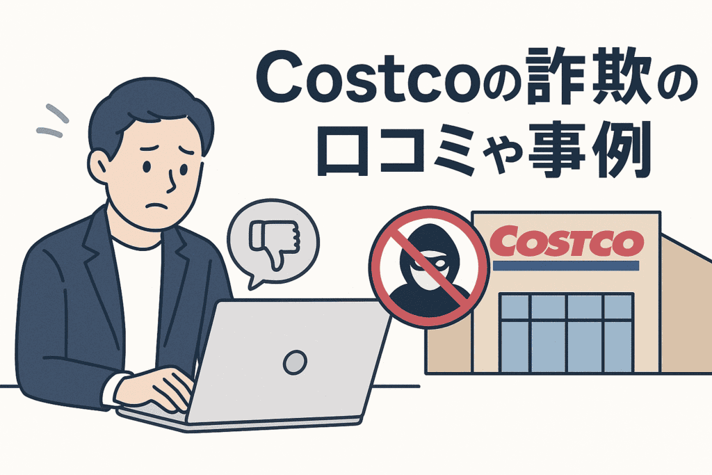 Costcoの詐欺の口コミや事例