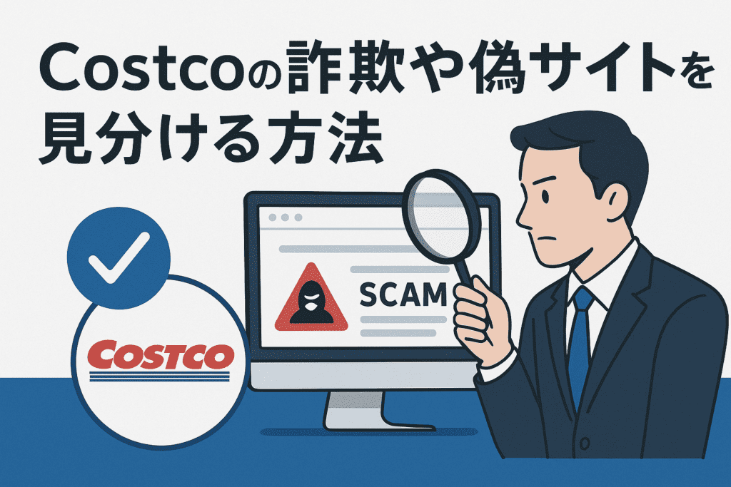 Costcoの詐欺や偽サイトを見分ける方法
