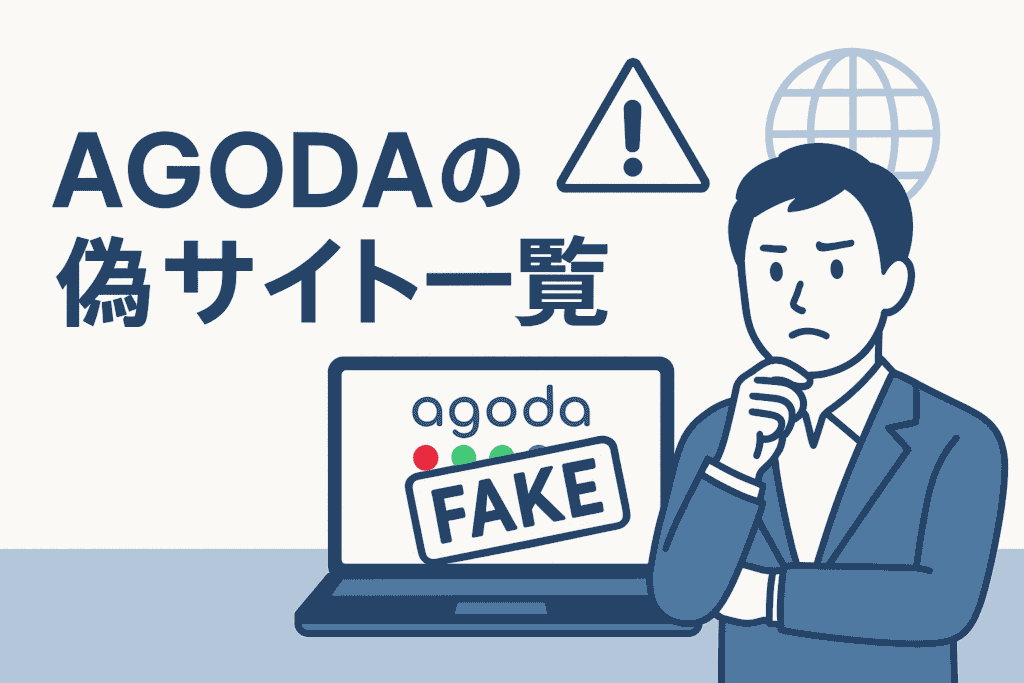 AGODAの偽サイト一覧